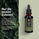 Vitamin D3 + K2 1.000 I.E. + 20 mcg Tropfen - 50ml - Vegan
