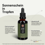 Vitamin D3 + K2 1.000 I.E. + 20 mcg Tropfen - 50ml