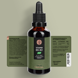 Vitamin D3 + K2 1.000 I.E. + 20 mcg Tropfen - 50ml - Vegan