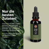 Vitamin D3 + K2 1.000 I.E. + 20 mcg Tropfen - 50ml